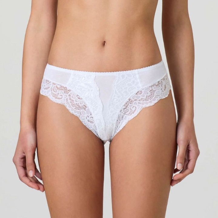 Slip Donna In Cotone Modal E Pizzo Frontale Jadea