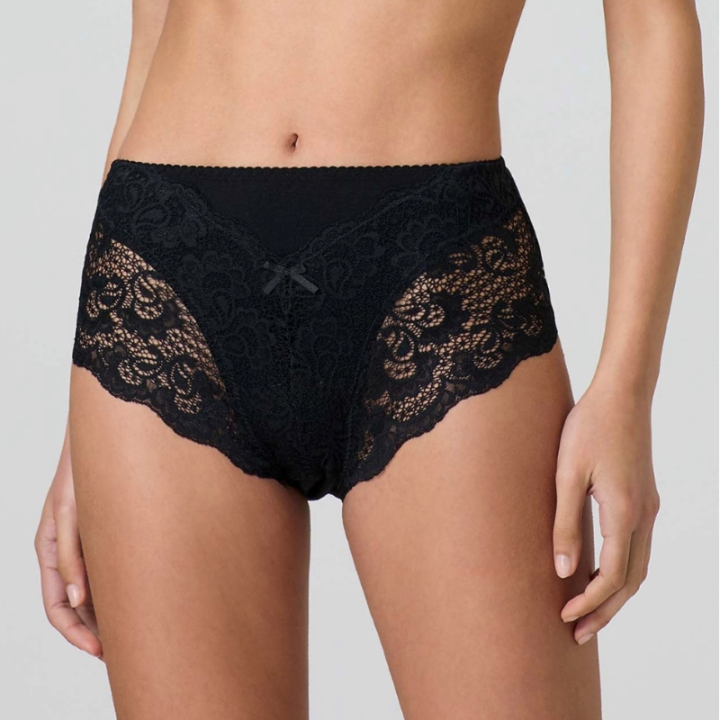 Slip Donna Midi In Cotone Modal E Pizzo Jadea